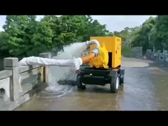 Дизельный насос большой мощности для ликвидации стихийных бедствий и очистки сточных вод